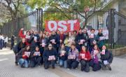 El cierre de campaña de la OST en La Plata: “Expresemos nuestra bronca contra el gobierno de Milei votando al socialismo”