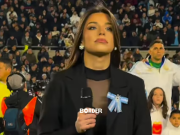 Euge Quevedo emocionó al Monumental que despidió a Messi