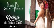 Santa Cruz tiene nueva reina: María Pia Stancov, una joven multifacética y con corazón solidario