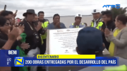 Arce entrega 200 obras por el Bicentenario