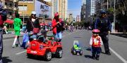 Se estableció la multa de Bs 300 para los conductores que circulen sin autorización durante el Día del Peatón