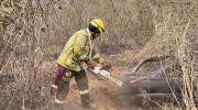 Gobierno confirma la mitigación total del incendio en el área protegida Ñembi Guasu en Santa Cruz