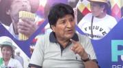 Morales asegura que no tiene ningún acuerdo con los candidatos