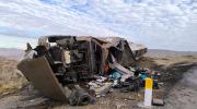 Reportan el vuelco de una cisterna boliviana en la carretera Binacional de Perú; hay un fallecido