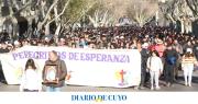 Los jóvenes derrocharon alegría y energía en la peregrinación a Ceferino Namuncurá