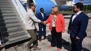 El secretario de guerra de EEUU llegó a Puerto Rico en medio del despliegue militar en el mar Caribe