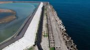 La “gran muralla” de Japón, un muro costero de 12,5 metros de altura como defensa contra los tsunamis