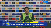 Óscar Villegas alista estrategia de Bolivia frente a Brasil