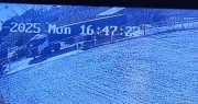 Video: un motociclista impactó contra un camión con acoplado en Santa Lucía