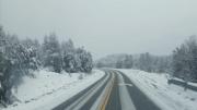 Rutas afectadas por la alerta por nieve y lluvias este martes en Río Negro y Neuquén