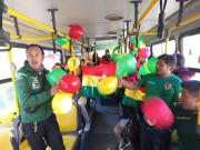 Bolivia-Brasil: Los buses municipales saldrán desde El Ceibo y la UPEA rumbo a El Titán