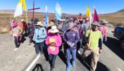 El Tribuno junto a los peregrinos: caminando desde Molinos y otras localidades hacia la Catedral