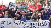 Las universidades reclaman la reglamentación de la Ley de Financiamiento Universitario y la actualización de los salarios