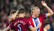 Salvajada de Haaland: 5 goles y 2 asistencias en la paliza 11-1 de Noruega