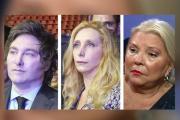Carrió, sobre Milei y Karina: “Pareja perversa y llena de codicia; gozan la crueldad”