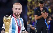 Papu Gómez rompió el silencio sobre Lionel Scaloni tras su salida de la Selección: Era insoportable