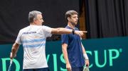 Copa Davis: Argentina completó su tercera jornada de prácticas y espera por el sorteo ante Países Bajos