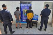 Dos presuntos delincuentes detenidos tras robo y amenazas en Huaico Hondo