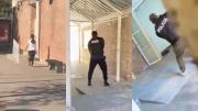 Video: así entraba la Policía a la escuela de Mendoza mientras se escuchaban los disparos