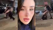 Quién es la ex reina de belleza chilena que protagonizó una bochornosa pelea en la puerta de un boliche