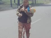 Feroz incendio en México: el emocionante rescate de una abuela a su nieta bebé