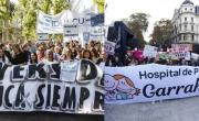 Paro en universidades y en el Garrahan contra los vetos de Milei