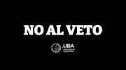 La UBA protestó contra el veto de Milei y bloqueó su página web y las de casi todas las facultades