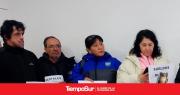 Trabajadores reclamaron en la sesión de concejales e intervino la policía