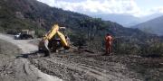 Avanza la construcción de la carretera Unduavi – Chulumani