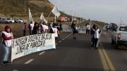 Nueva panfleteada de docentes en la Ruta 3