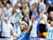Copa Davis: Etcheverry y Cerúndolo dibujaron un viernes perfecto para que Argentina le gane a Países Bajos 2-0 y sueñe en grande