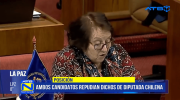 Candidatos rechazan declaraciones de diputada chilena