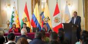 Bolivia es posicionada como puente natural entre la CAN y el Mercosur