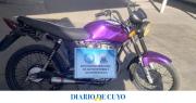 Secuestraron una moto que había sido robada hace más de 10 días en Pocito