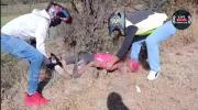 Grave accidente de ciclista “Pinturita” en el camino al Valle mientras cumplía su promesa en la ruta de la Doble Chaguaya