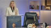 La esposa de Charlie Kirk rompió el silencio tras el asesinato de su marido: “Su voz permanecerá”