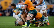 Tras un final dramático, Los Pumas le ganaron a Australia en el Rugby Championship