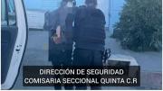 Intentó forzar la entrada de un garage y fue detenido
