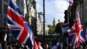 Masiva marcha en Londres contra la inmigración para “contrarrestar la ideología islamista”