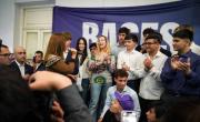 En modo campaña, reapareció Karina Milei