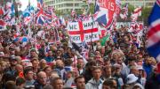 Londres: Masiva marcha de extrema derecha contra la inmigración
