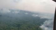 Incendio forestal alcanza a la reserva de Río Blanco
