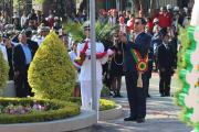 Presidente participa de los actos protocolares por los 215 años de la Gesta Libertaria de Cochabamba