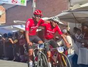 Alexander Donaire y Ángel Jesús Hoyos llegan primero y juntos a la meta en la gran carrera Chaguaya