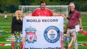 Un coleccionista batió el récord Guinness de camisetas de un mismo club