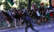La última etapa de la Vuelta a España fue suspendida por manifestaciones pro-palestinas