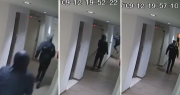 Video: entraron por la fuerza a un edificio de La Loma y saquearon un departamento