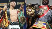 Ganaron Crawford e Inoue y se recibieron de superhéroes del boxeo