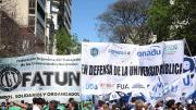 Contra nadie. Para todos: universidades convocan a una marcha en el Congreso contra el veto de Milei a la ley de financiamiento