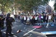 Protestas pro Palestina en Madrid obligan a suspender la última etapa de la Vuelta a España 2025